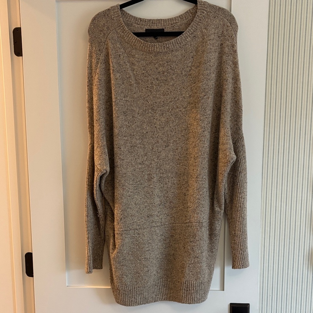 Hatch (Maternity or non maternity) sweater dress in oatmeal